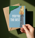 You're the Best Greeting Card, Industrial Theme