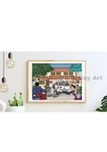 Custom Drawn House Portrait